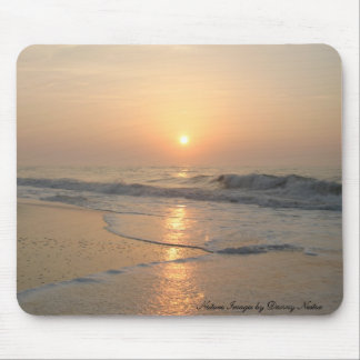 Tapis De Souris Coucher du soleil à la plage