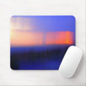 Tapis De Souris Coucher du soleil abstrait Mousepad (Avec souris)