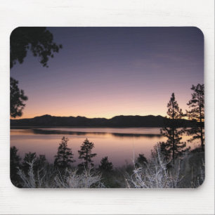 Tapis De Souris Coucher du soleil chez le lac Tahoe