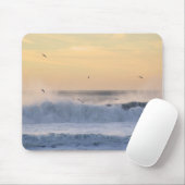 Tapis De Souris Coucher du soleil chez Rockaway (Avec souris)