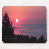 Tapis De Souris Coucher du soleil dans le comté de Trinity, la (Devant)