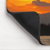 Tapis De Souris Coucher du soleil de dissimulation Mousepad (Coin)