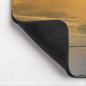 Tapis De Souris Coucher du soleil de plage (Coin)