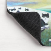 TAPIS DE SOURIS COUCHER DU SOLEIL DE SMOKING (Coin)