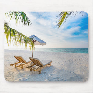 Tapis De Souris Coucher du soleil extraordinaire de plage