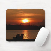 Tapis De Souris Coucher du soleil Mousepad (Avec souris)