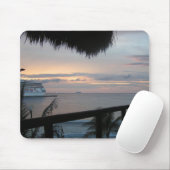 Tapis De Souris Coucher du soleil Mousepad de croisière (Avec souris)