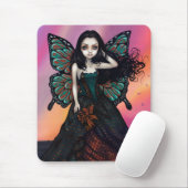 Tapis De Souris Coucher du soleil" Mousepad "de papillon (Avec souris)