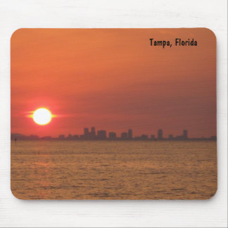 Tapis De Souris Coucher du soleil Mousepad de Tampa, la Floride