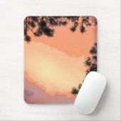 Tapis De Souris Coucher du soleil Piney Mousepad (Avec souris)