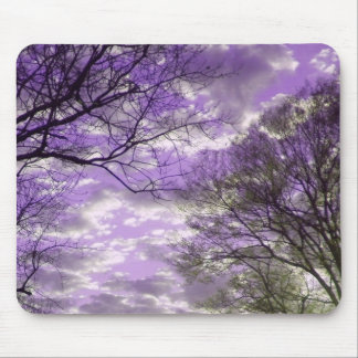 Tapis De Souris Coucher du soleil pourpre