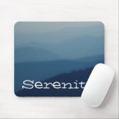 Tapis De Souris Couches bleues (Avec souris)