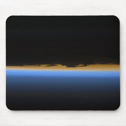 Tapis De Souris Couches de l'atmosphère terrestre (Devant)