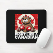 Tapis De Souris Coudes Haut Canada Taxes canadiennes Beaver B (Avec souris)