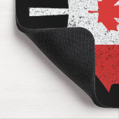 Tapis De Souris Coudes vers le haut Canada Véritable Nord Fier Can (Coin)