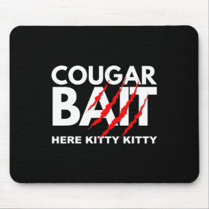 Tapis De Souris Cougar Bait Amusant Costume d'Halloween Femme âgée