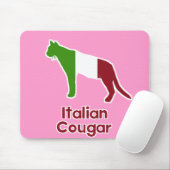 Tapis De Souris Cougar italienne (Avec souris)