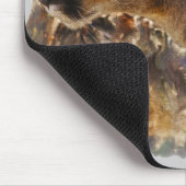 Tapis De Souris Cougar Mountain Lion Big Cat Art Design 4 (Coin)