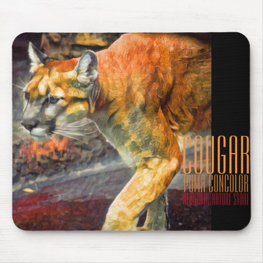 Tapis De Souris Cougar [pavé souris] (Devant)
