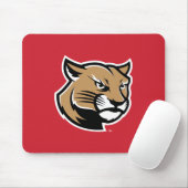 Tapis De Souris Cougars de SIUE (Avec souris)