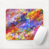 Tapis De Souris Couleur Abstraite (Avec souris)