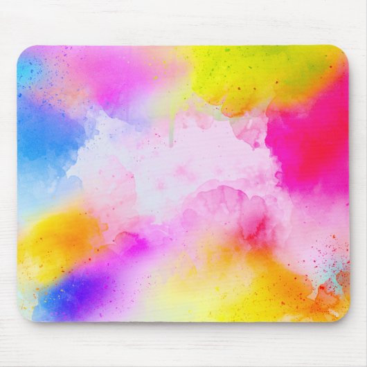 Tapis De Souris Couleur Abstraite (Devant)