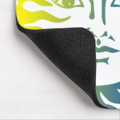 Tapis De Souris Couleur arc-en-ciel solaire (Coin)