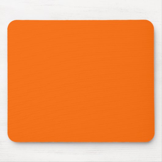 Tapis De Souris Couleur Arrière - plan orange solide FF6600 (Devant)