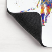 Tapis De Souris Couleur d'aquarelle (Coin)