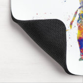 Tapis De Souris Couleur d'aquarelle (Coin)