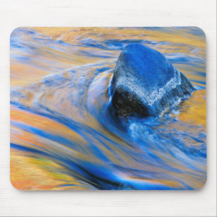 Tapis De Souris Couleur d'automne Eau Abstraite