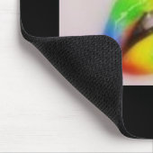 Tapis De Souris couleur de lèvre (Coin)