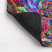 Tapis De Souris Couleur exubérant Abstrait (Coin)