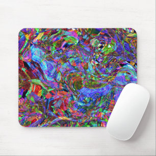 Tapis De Souris Couleur exubérant Abstrait