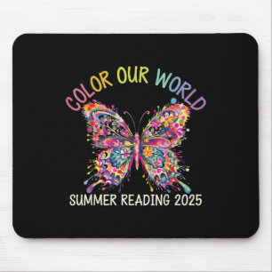 Tapis De Souris Couleur Notre Monde Été Lecture Programme 2025 Beu