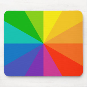 Tapis De Souris couleur roue théorie école science teinte disque l