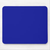 Tapis De Souris Couleur solide bleu cadmium (Devant)