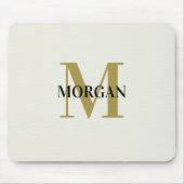 Tapis De Souris Couleur solide de la colombe blanche (Devant)