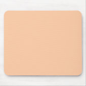 Tapis De Souris Couleur solide profonde Peach (Devant)
