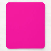 Tapis De Souris Couleur solide rose néon (Devant)