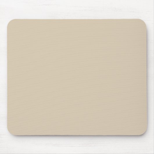 Tapis De Souris Couleur solide Tan Plus Douce (Devant)
