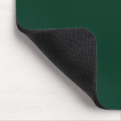 Tapis De Souris Couleur solide vert foncé (Coin)