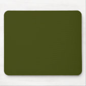 Tapis De Souris Couleur solide vert olive foncé (Devant)