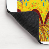 Tapis De Souris Couleur traditionnelle verte d'or (Coin)