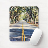 Tapis De Souris Couleur vive Paysage pittoresque Mousepad (Avec souris)