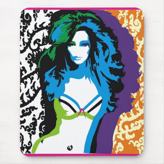 Tapis De Souris Couleurs (Devant)