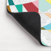 Tapis De Souris Couleurs Abstraites Damask (Coin)