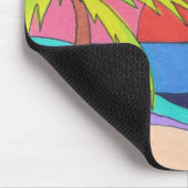 Tapis De Souris Couleurs dans une vague (Coin)