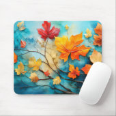 Tapis De Souris Couleurs D'Automne (Avec souris)
