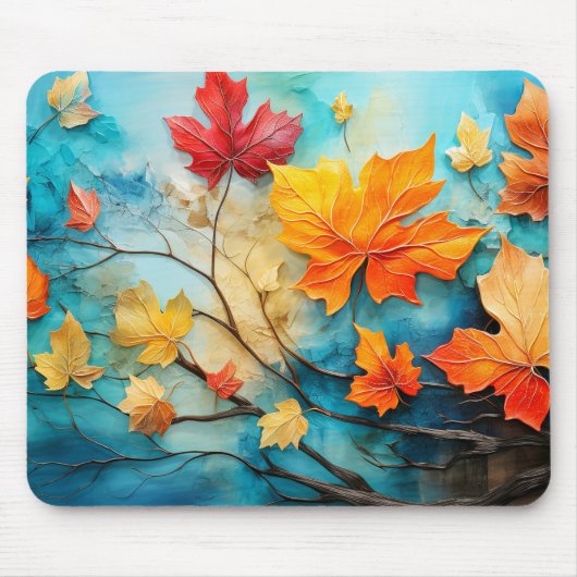Tapis De Souris Couleurs D'Automne (Devant)